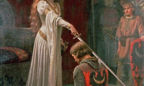 Accolade: Edmund Blair Leighton