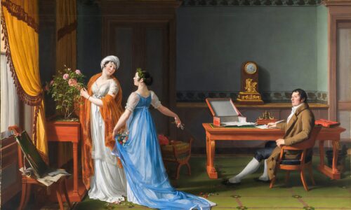 The Earl of La Forest With His Wife and Daughter: A Study in Harmony