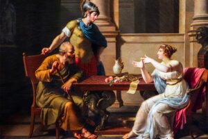 When Minds Meet: The Debate of Socrates and Aspasia