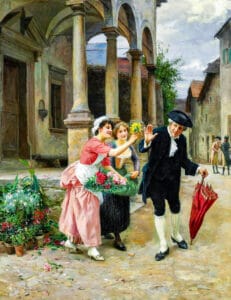 Flower Sellers: A Bouquet and a Smile