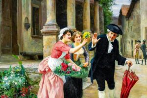 Flower Sellers: A Bouquet and a Smile