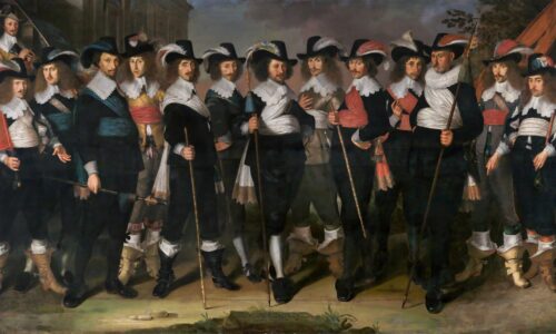 Officers and Guardsmen of the Company of Colonel Herman Herbertsz: Portrait of Readiness