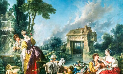 An Idyllic Day at “The Fountain of Love” by Boucher