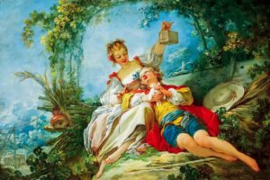 Joyful Romance: Fragonard’s ‘The Happy Lovers’