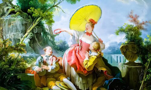 The Musical Contest: A Charming Story by Fragonard