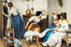 The New Suitor: Four Against One