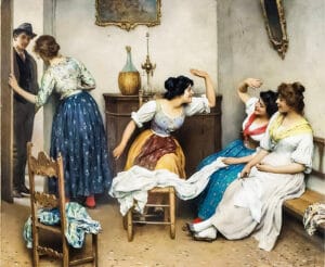 The New Suitor: Four Against One