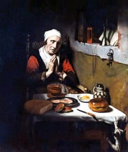 The Prayer without End: Grace served in silence