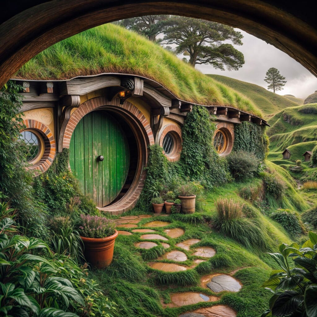 1 New Zealand Hobbiton™ Movie Set A
