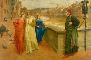 Dante and Beatrice: By Henry Holiday