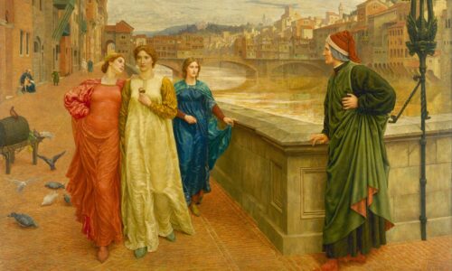 Dante and Beatrice: By Henry Holiday