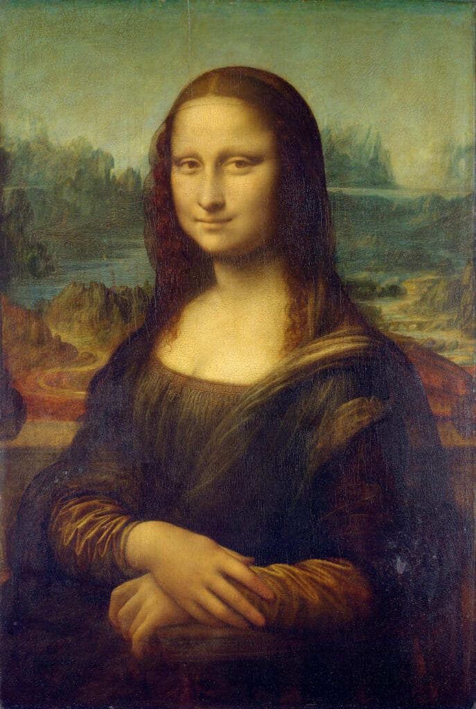 Mona Lisa by Leonardo da Vinci from C2RMF retouched 1